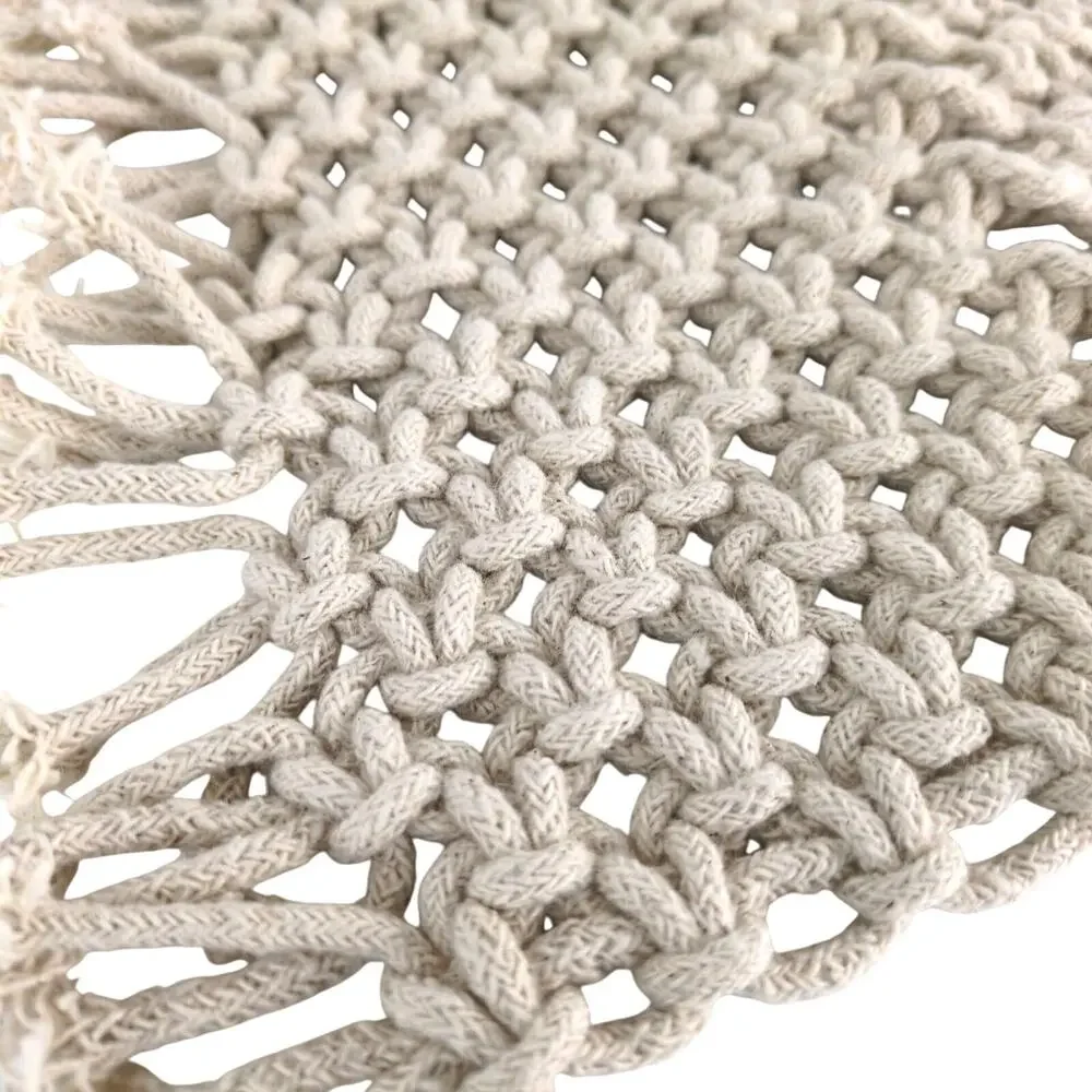 Anko Beige Macrame Placemat or Wall Hanging from‎ Australia 14x18